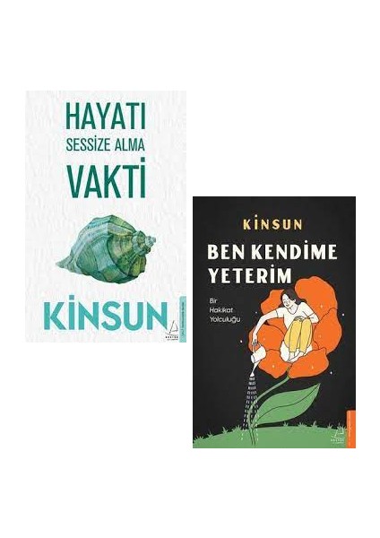 Hayatı Sessize Alma Vakti - Ben Kendime Yeterim - 2 Kitap - Kinsun