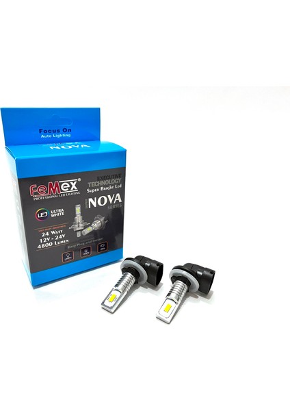 Nova Csp 3570 H27 Buz Mavi LED Xenon LED Headlight
