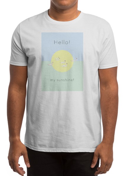Hello! My Sunshine - Swan Lake Beyaz Spor Tişört