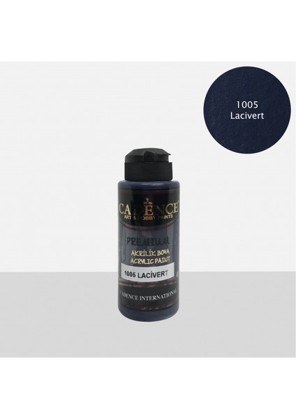 Premium Boya Lacivert 120ML N:1005