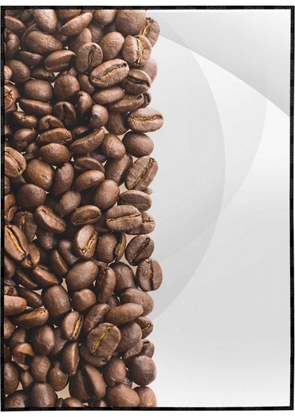 Kahve Çekirdekleri Kafe Dekoratif Poster P-004568