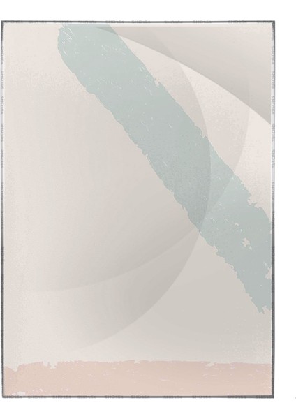 Şekiller Dekoratif Pastel Renkler Modern Poster P-000493