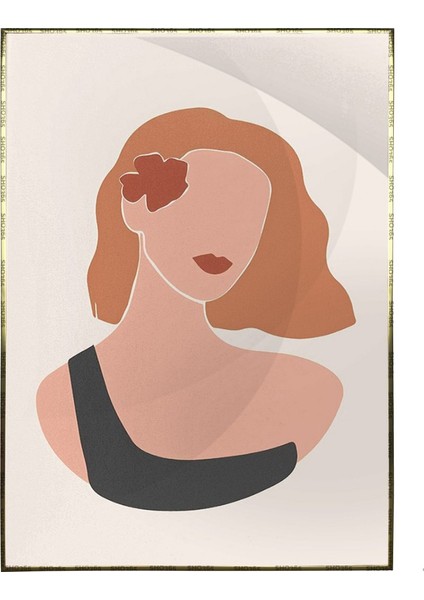Renkli Çizimler Illüstrasyon Modern Sanat Tuval Poster P-000567