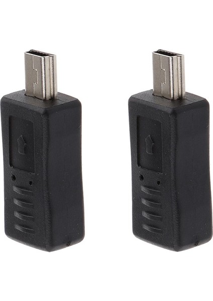 2xmale USB Connect Micro USB Dijital Kameralar İçin 5 Pin Kadın Fişi Mp3 (Yurt Dışından)