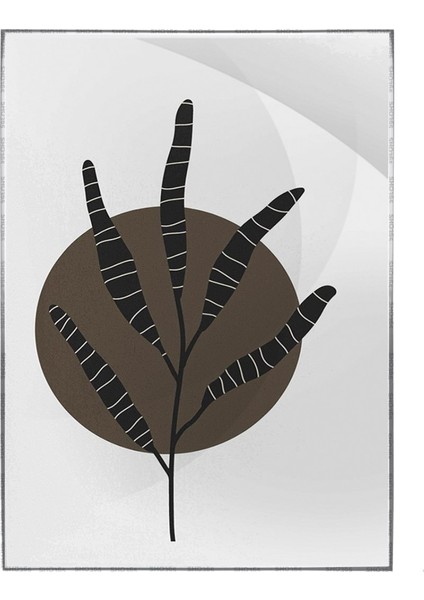 Doğa Bitki Modern Illüstrasyon Poster P-002564