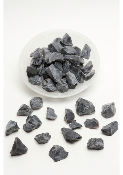 Obsidyen Ham Parça (Işlenmemiş) Doğal Taş