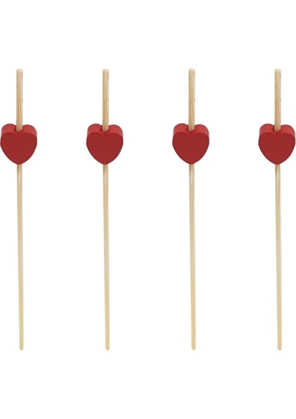 Kanepe Çatalı Kalpli 50 Adet