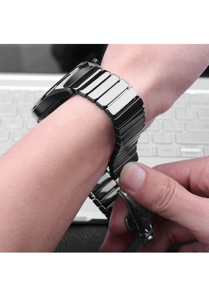 Amazfit Gts 4 Mini Uyumlu Seramik Kordon Premium Seramik Kayış