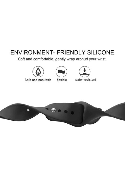 Amazfit Gts 4 Mini Uyumlu Silikon Kordon Premium Spor Kayış Jel Silikon Spor Kordon fırsatları