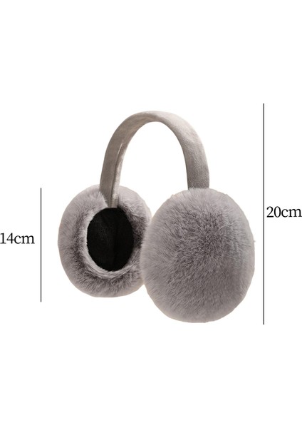 2pcs Kış Kulak Isıtıcı Termal Kulak Muffs Kulakları Kapak Yürüyüş Kampı Kulaklıklar Gri Renk Koyu Pembe (Yurt Dışından) fiyatları