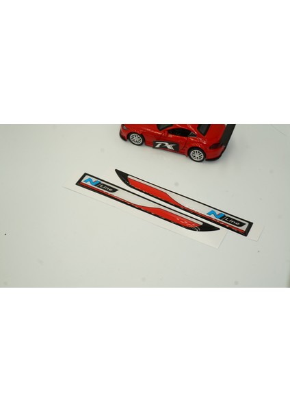 Hyundai N Line Elantra Yan Aynalar ve Çamurluk Yanı Damla Desen Bıçak Logo Arma Seti fiyatları