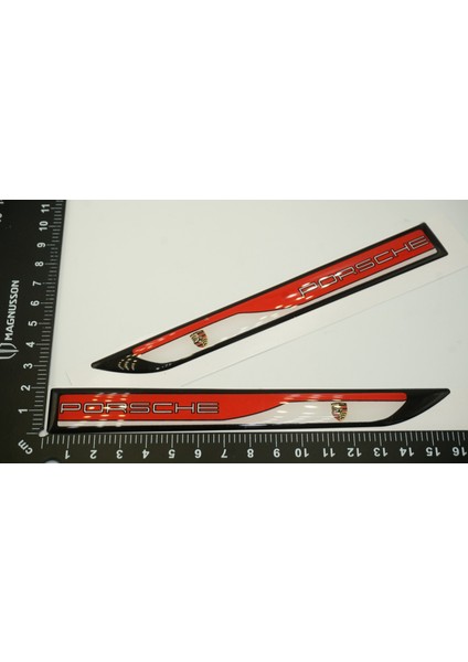 Porsche 718 911 928 Yan Aynalar ve Çamurluk Yanı Damla Desen Bıçak Logo Arma Seti fırsatları