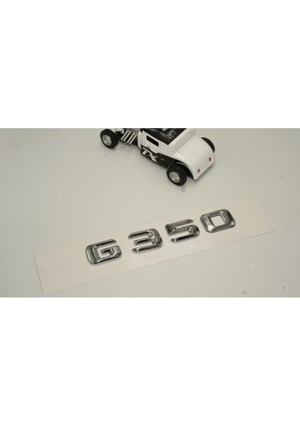 Benz G350 Bagaj Krom Metal 3m 3D Yazı Logo