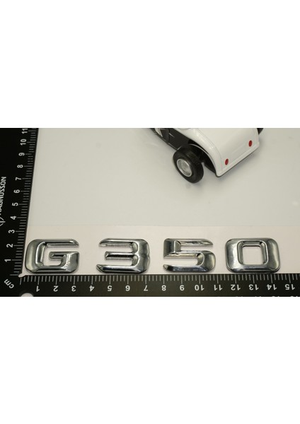 Benz G350 Bagaj Krom Metal 3m 3D Yazı Logo