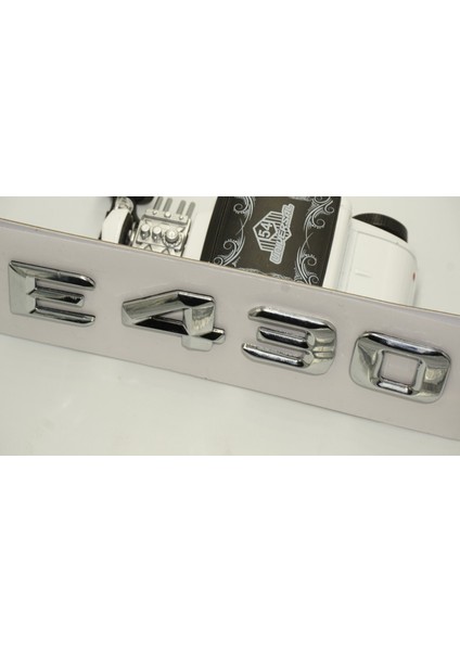 Benz E430 Bagaj Krom Metal 3m 3D Yazı Logo fırsatları