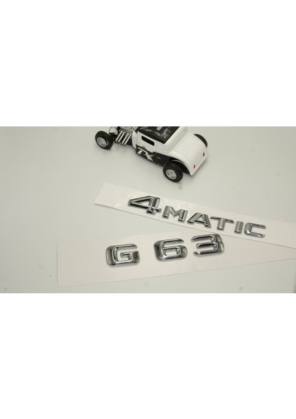 Benz G63 4matic Bagaj Krom Metal 3m 3D Yazı Logo fiyatları