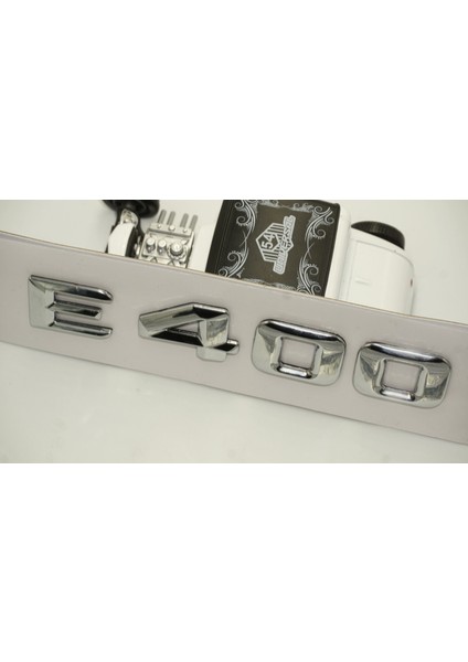 Benz E400 Bagaj Krom Metal 3m 3D Yazı Logo fırsatları