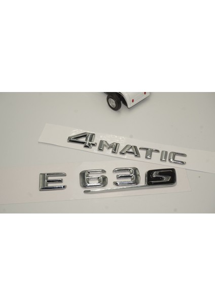 Benz E 63S 4matic Bagaj Krom Metal 3m 3D Yazı Logo fiyatları