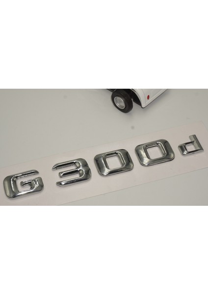 Benz G 300D Bagaj Krom Metal 3m 3D Yazı Logo modelleri