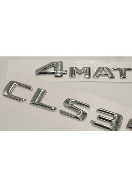 Benz Cls 350D 4matic Bagaj Krom Metal 3m 3D Yazı Logo modelleri