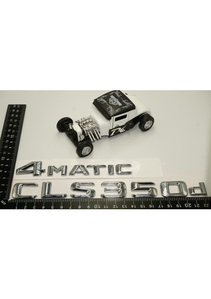 Benz Cls 350D 4matic Bagaj Krom Metal 3m 3D Yazı Logo indirimleri
