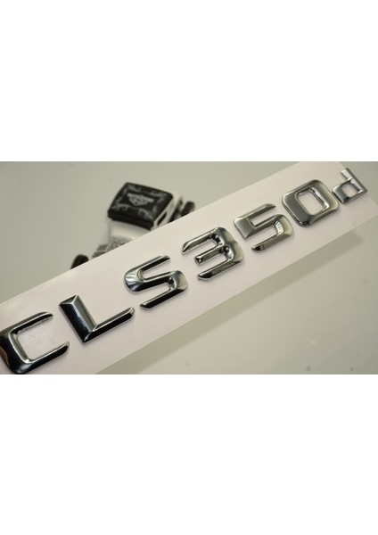 Benz Cls 350D Bagaj Krom Metal 3m 3D Yazı Logo
