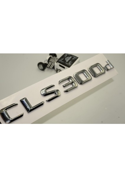 Benz Cls 300D Bagaj Krom Metal 3m 3D Yazı Logo