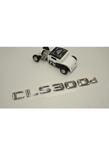 Benz Cls 300D Bagaj Krom Metal 3m 3D Yazı Logo