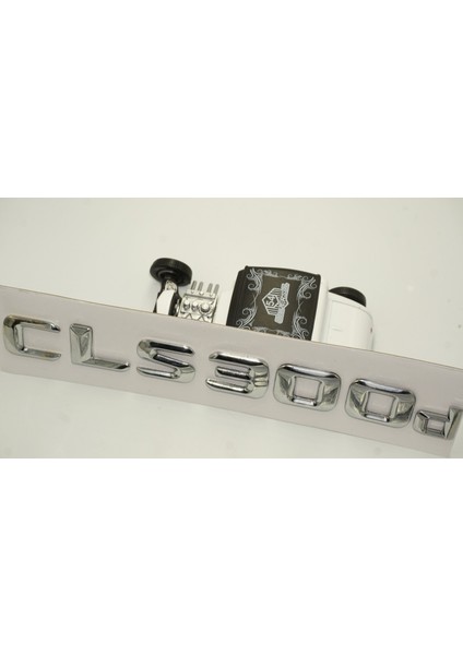 Benz Cls 300D Bagaj Krom Metal 3m 3D Yazı Logo