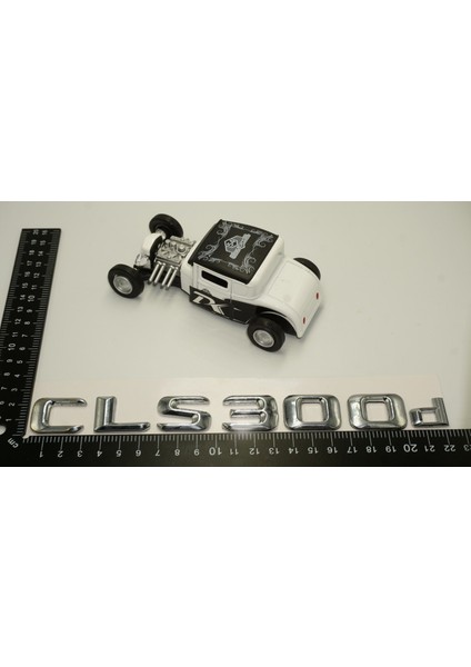 Benz Cls 300D Bagaj Krom Metal 3m 3D Yazı Logo