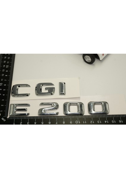 Benz E 200 Cgi Bagaj Krom Metal 3m 3D Yazı Logo fırsatları