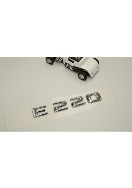 Benz E220 Bagaj Krom Metal 3m 3D Yazı Logo fiyatları