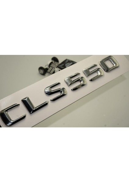 Benz Cls 550 Bagaj Krom Metal 3m 3D Yazı Logo
