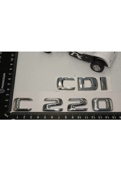 Benz C 220 Cdi Bagaj Krom Metal 3m 3D Yazı Logo fırsatları