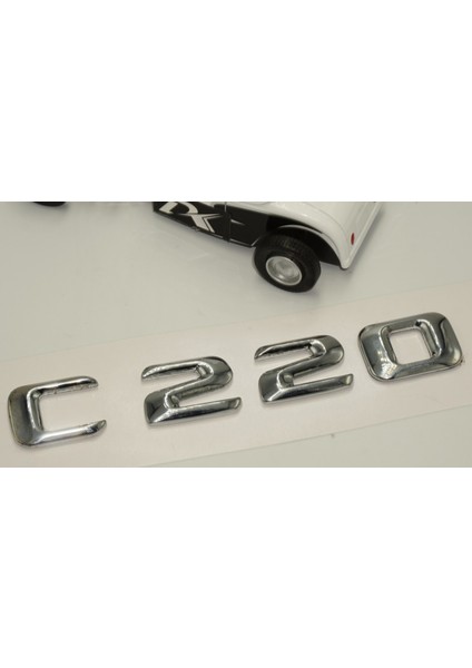 C 220 Bagaj Krom Metal 3m 3D Yazı Logo modelleri