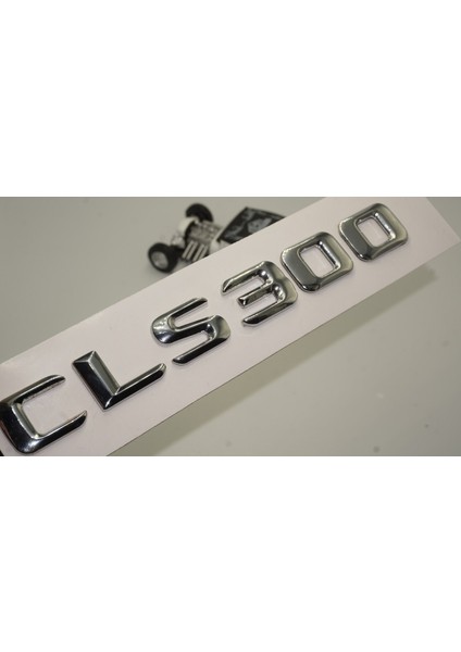 Benz Cls 300 Bagaj Krom Metal 3m 3D Yazı Logo