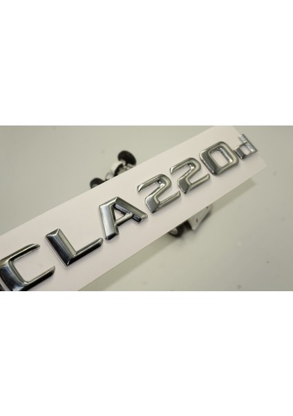 Benz Cla 220D Bagaj Krom Metal 3m 3D Yazı Logo