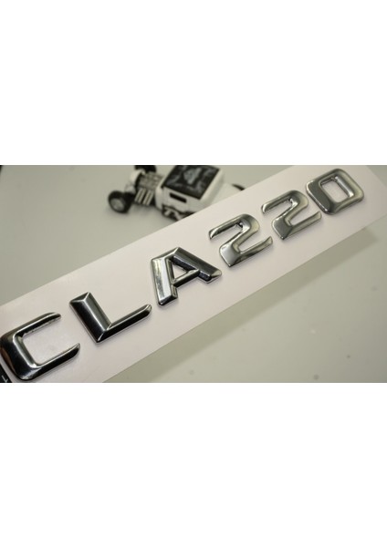 Benz Cla 220 Bagaj Krom Metal 3m 3D Yazı Logo