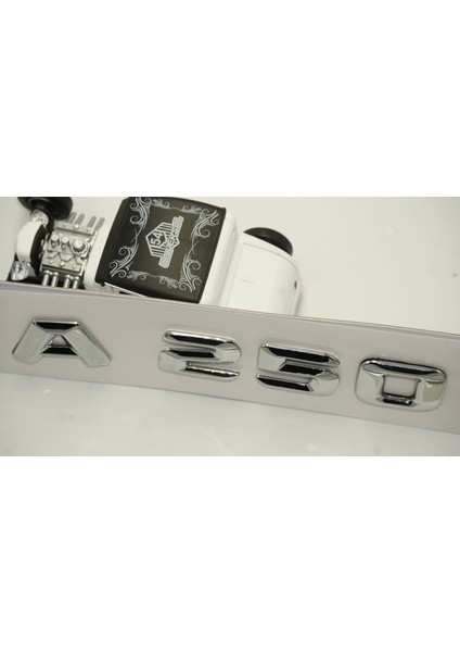 A250 Bagaj Krom Metal 3m 3D Yazı Logo fırsatları