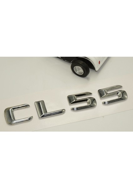 Benz CL55 Bagaj Krom Metal 3m 3D Yazı Logo modelleri