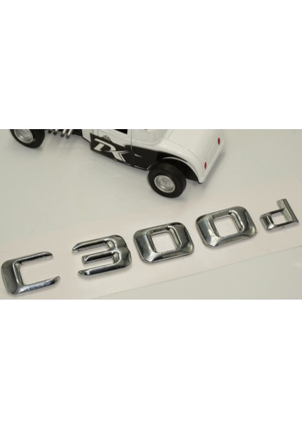 Benz C 300D Bagaj Krom Metal 3m 3D Yazı Logo modelleri