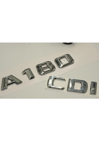 Benz A 180 Cdi Bagaj Krom Metal 3m 3D Yazı Logo
