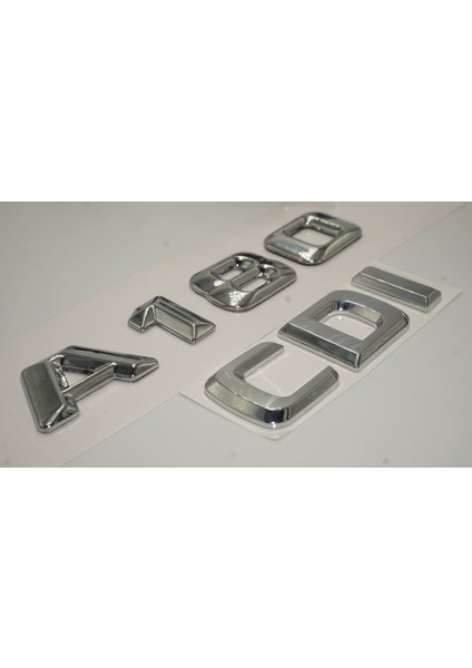 Benz A 180 Cdi Bagaj Krom Metal 3m 3D Yazı Logo