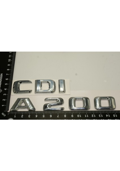 Benz A 200 Cdi Bagaj Krom Metal 3m 3D Yazı Logo indirimleri