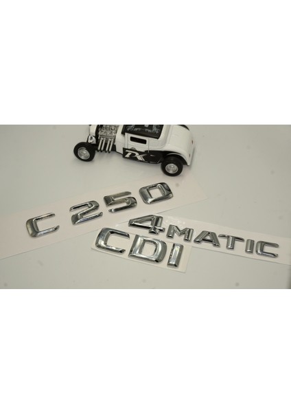 Benz C 250 4matic Cdı Bagaj Krom Metal 3m 3D Yazı Logo fiyatları