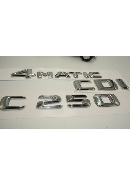 Benz C 250 4matic Cdı Bagaj Krom Metal 3m 3D Yazı Logo fırsatları