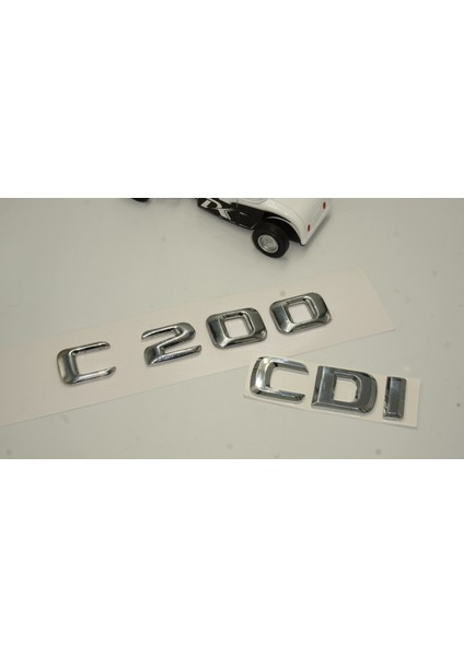 Benz C 200 Cdi Bagaj Krom Metal 3m 3D Yazı Logo fiyatları