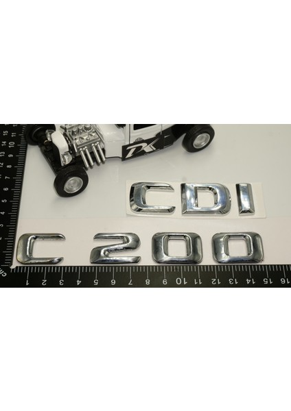 Benz C 200 Cdi Bagaj Krom Metal 3m 3D Yazı Logo fırsatları