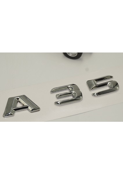 A35 Bagaj Krom Metal 3m 3D Yazı Logo modelleri