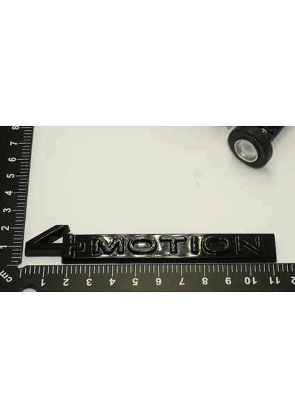 Volkswagen 4 Motion Bagaj Yeni Nesil Siyah Metal Logo Amblem Orjinal Ürün indirimleri
